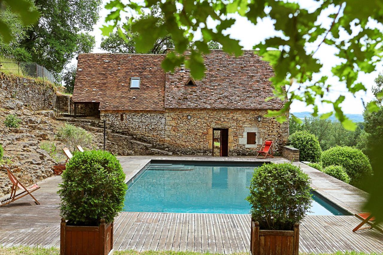 Chambres D'Hotes Avec Piscine La Rossillonie Beynac-et-Cazenac Dış mekan fotoğraf