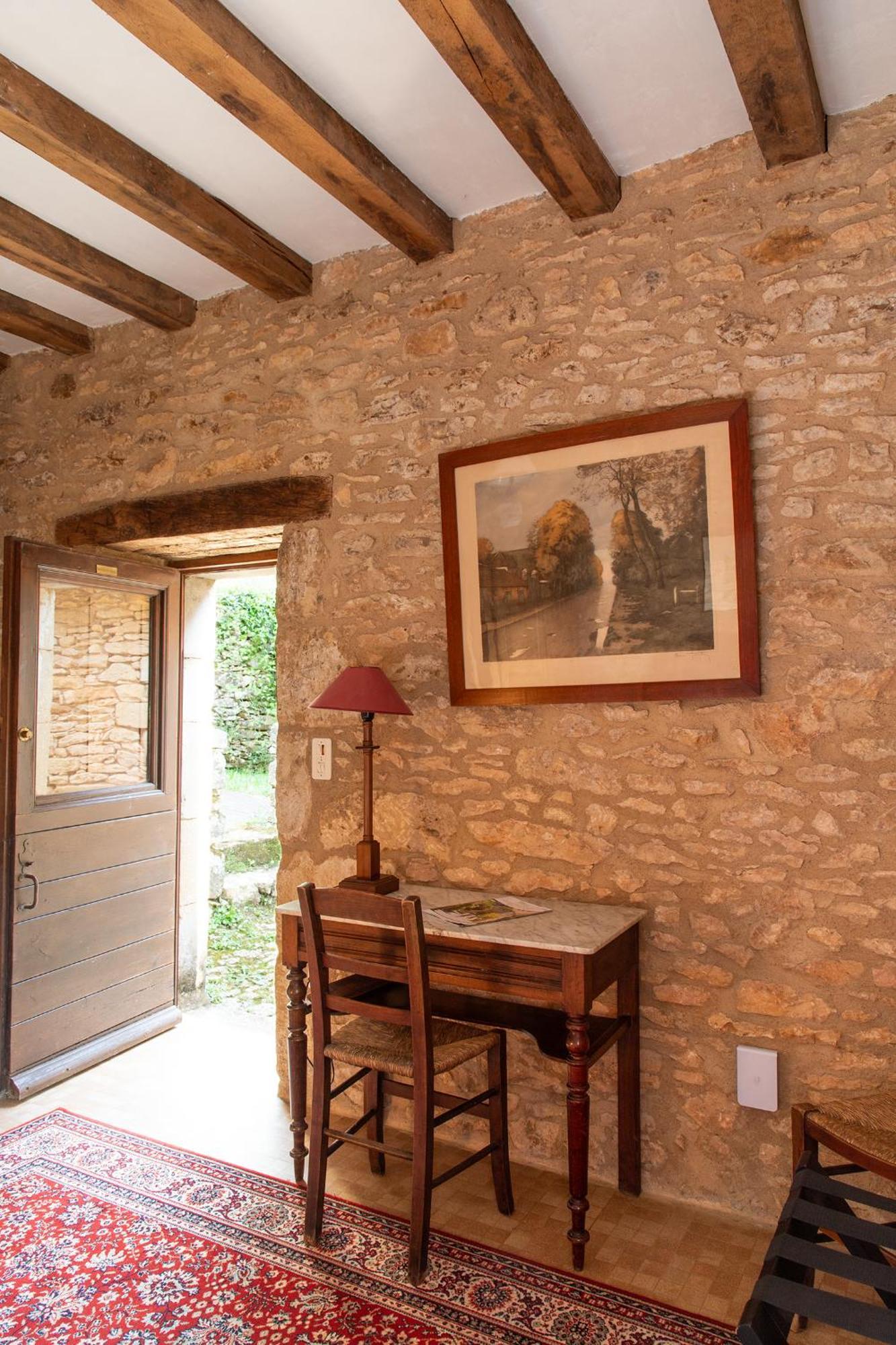 Chambres D'Hotes Avec Piscine La Rossillonie Beynac-et-Cazenac Oda fotoğraf