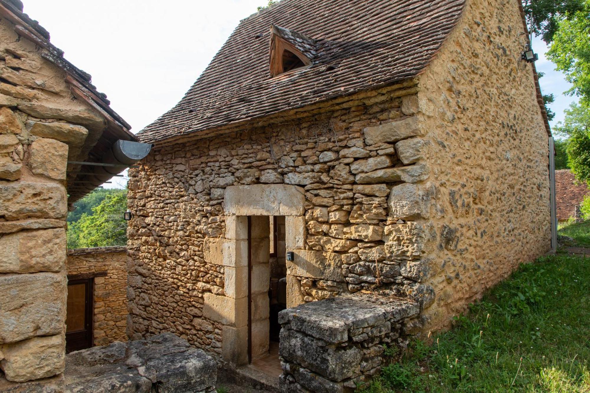 Chambres D'Hotes Avec Piscine La Rossillonie Beynac-et-Cazenac Oda fotoğraf